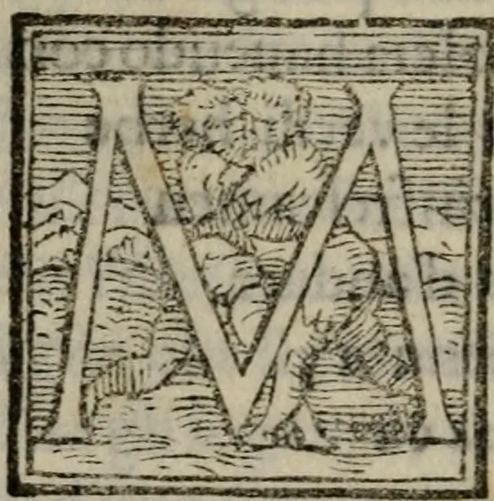 An illustration from Il riposo di Raffaello Borghini, in cvi della pittvra, e della scultura si fauella, de' piu illustri pittori, e scultori, e delle piu famose opere loro si fa mentione; e le cose principali appartenenti à dette arti s'insegnano, 1584, leaf 175