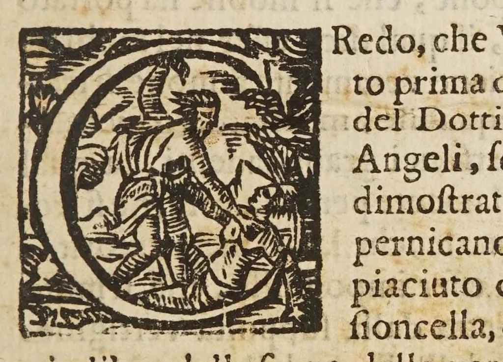An illustration from Risposta di Gio: Alfonso Borelli ... alle considerazioni fatte sopra alcuni luoghi del suo libro della forza della percossa del R.P.F. Stefano di gl'Angeli .., 1668, leaf 5