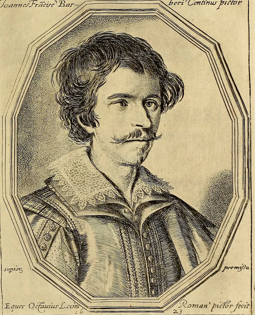An illustration from Ritratti di alcuni celebri pittori del secolo XVII, 1731, leaf 104
