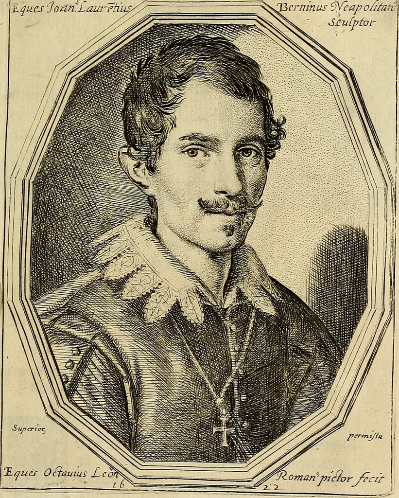 An illustration from Ritratti di alcuni celebri pittori del secolo XVII, 1731, leaf 154