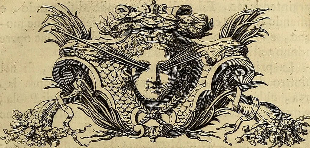 An illustration from Ritratti di alcuni celebri pittori del secolo XVII, 1731, leaf 32