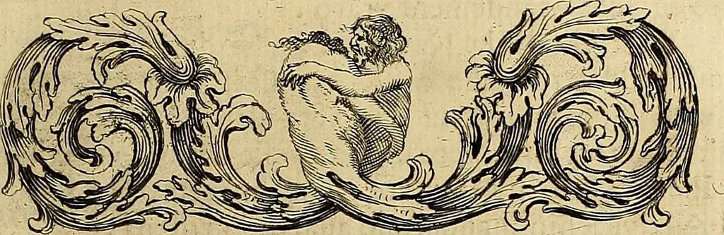 An illustration from Ritratti di alcuni celebri pittori del secolo XVII, 1731, leaf 56
