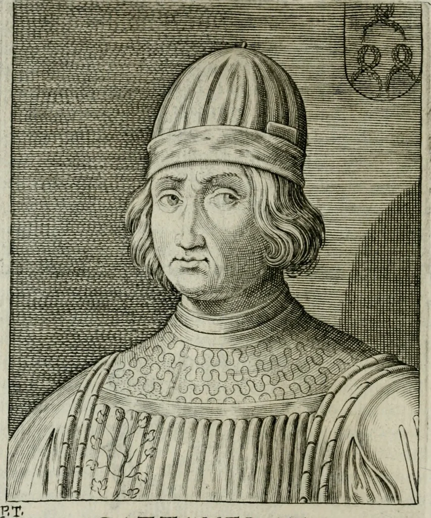 An illustration from Ritratti et elogii di capitani illustri, 1635, leaf 103