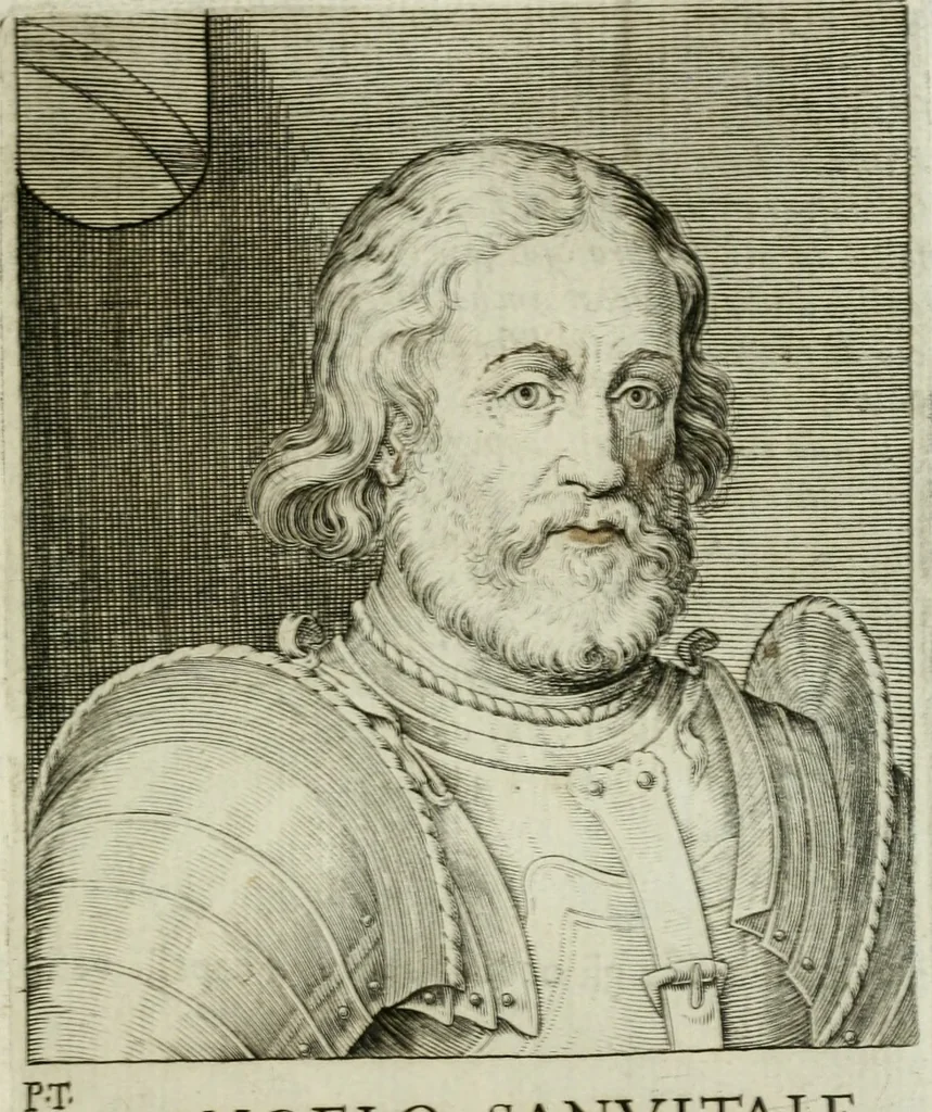 An illustration from Ritratti et elogii di capitani illustri, 1635, leaf 122