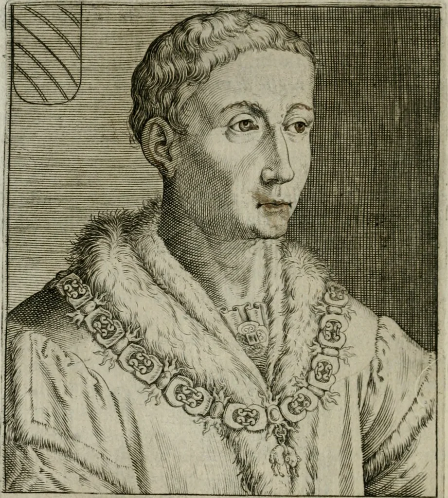 An illustration from Ritratti et elogii di capitani illustri, 1635, leaf 127