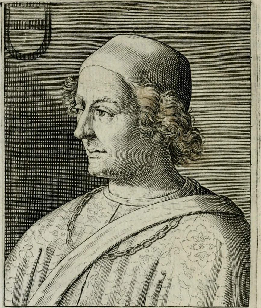 An illustration from Ritratti et elogii di capitani illustri, 1635, leaf 147