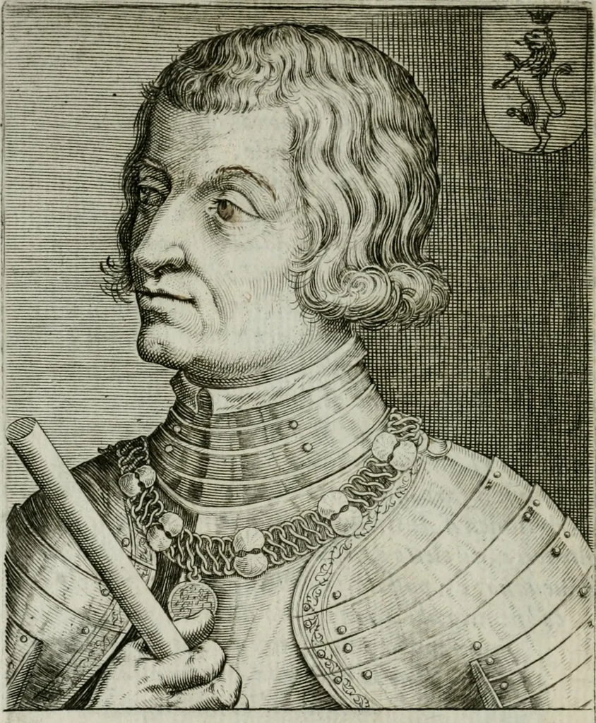 An illustration from Ritratti et elogii di capitani illustri, 1635, leaf 149