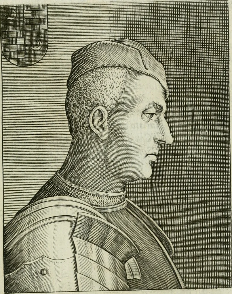 An illustration from Ritratti et elogii di capitani illustri, 1635, leaf 160