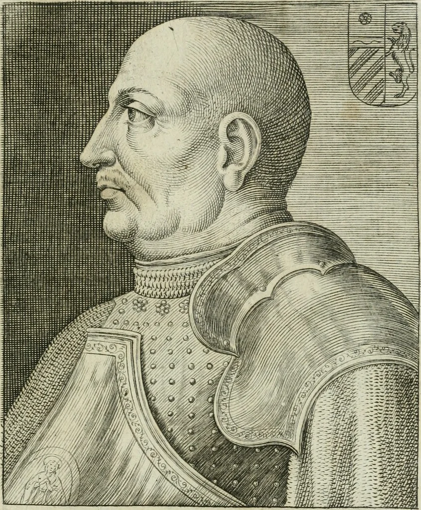 An illustration from Ritratti et elogii di capitani illustri, 1635, leaf 180