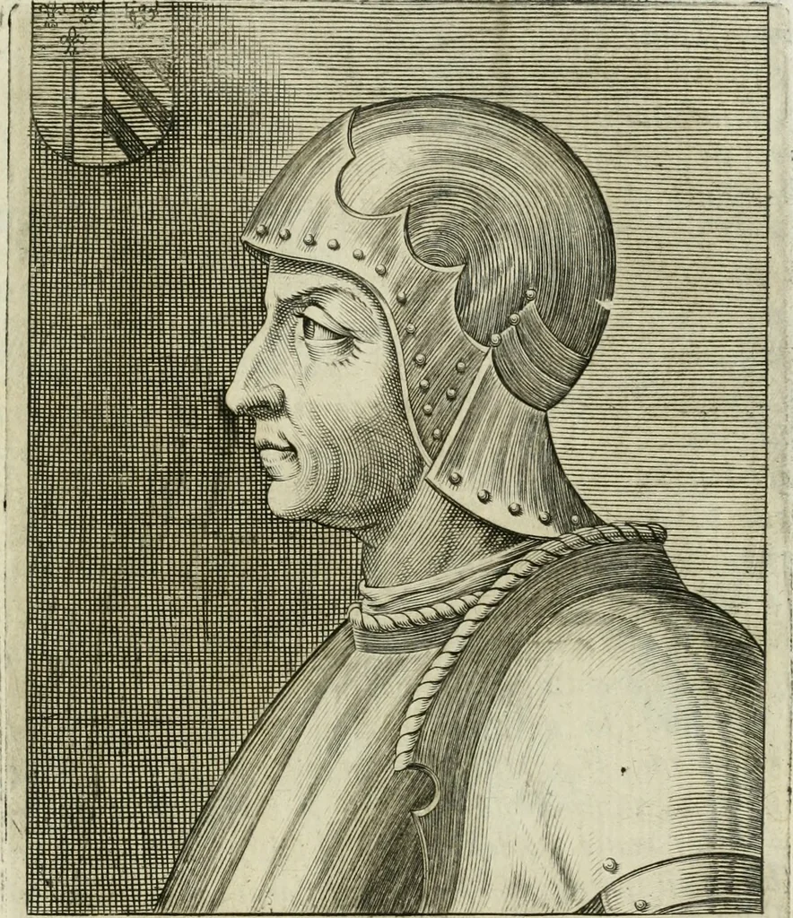 An illustration from Ritratti et elogii di capitani illustri, 1635, leaf 188