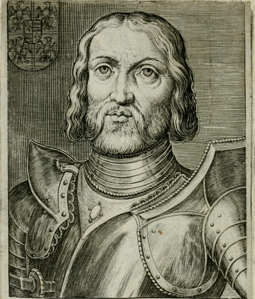 An illustration from Ritratti et elogii di capitani illustri, 1635, leaf 199