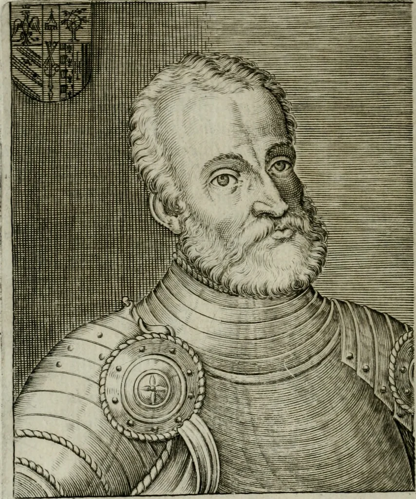 An illustration from Ritratti et elogii di capitani illustri, 1635, leaf 229