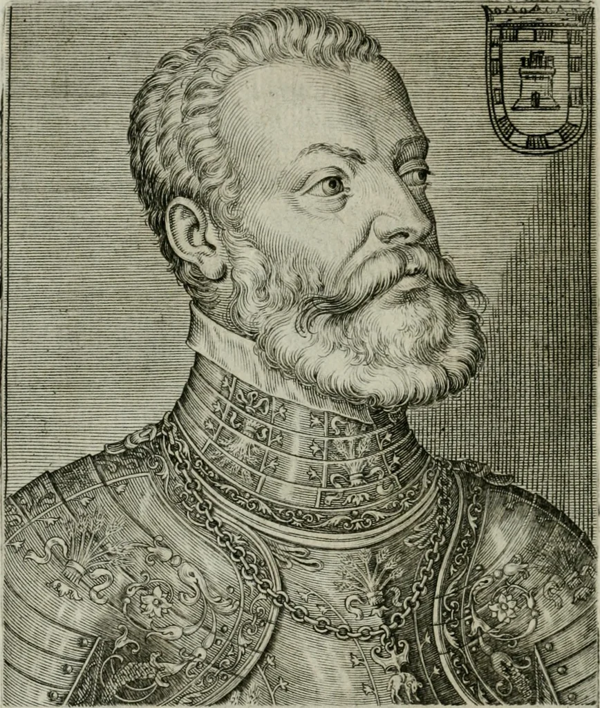 An illustration from Ritratti et elogii di capitani illustri, 1635, leaf 239