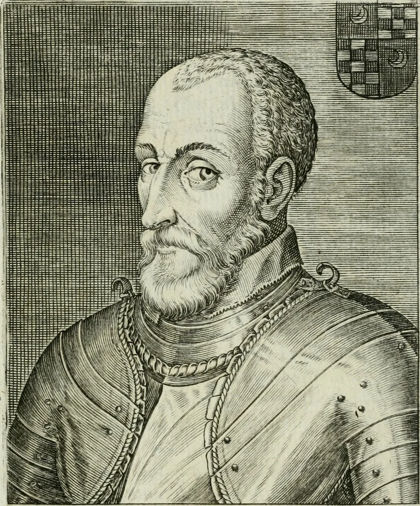 An illustration from Ritratti et elogii di capitani illustri, 1635, leaf 250