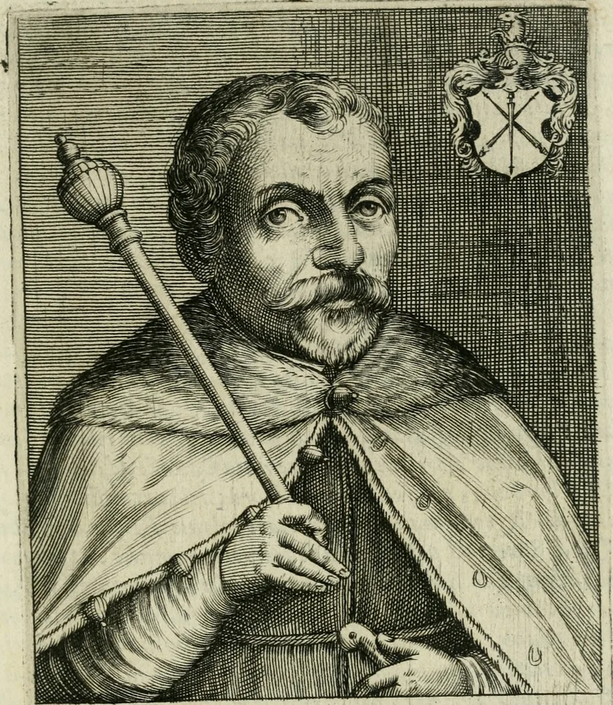 An illustration from Ritratti et elogii di capitani illustri, 1635, leaf 280