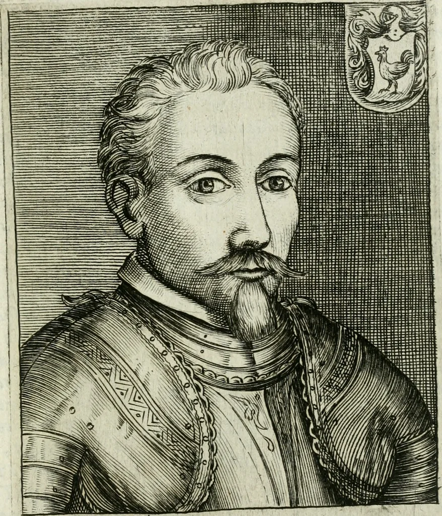 An illustration from Ritratti et elogii di capitani illustri, 1635, leaf 288
