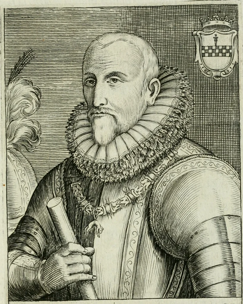An illustration from Ritratti et elogii di capitani illustri, 1635, leaf 298