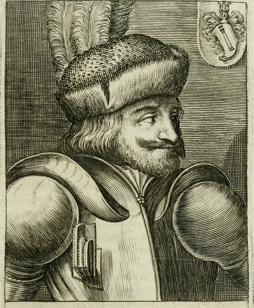An illustration from Ritratti et elogii di capitani illustri, 1635, leaf 310