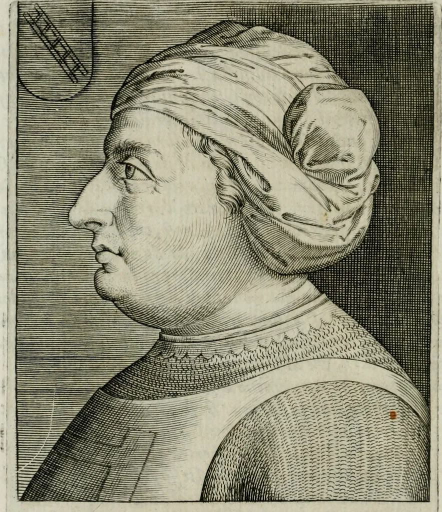 An illustration from Ritratti et elogii di capitani illustri, 1635, leaf 43