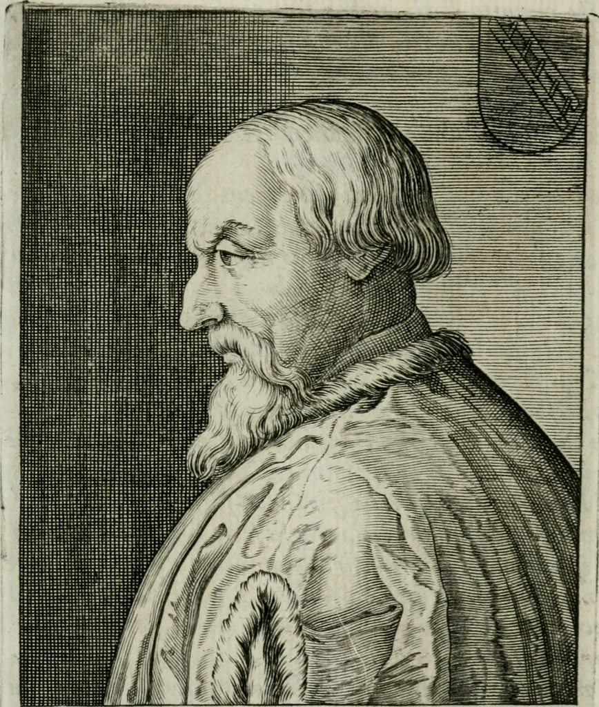 An illustration from Ritratti et elogii di capitani illustri, 1635, leaf 53