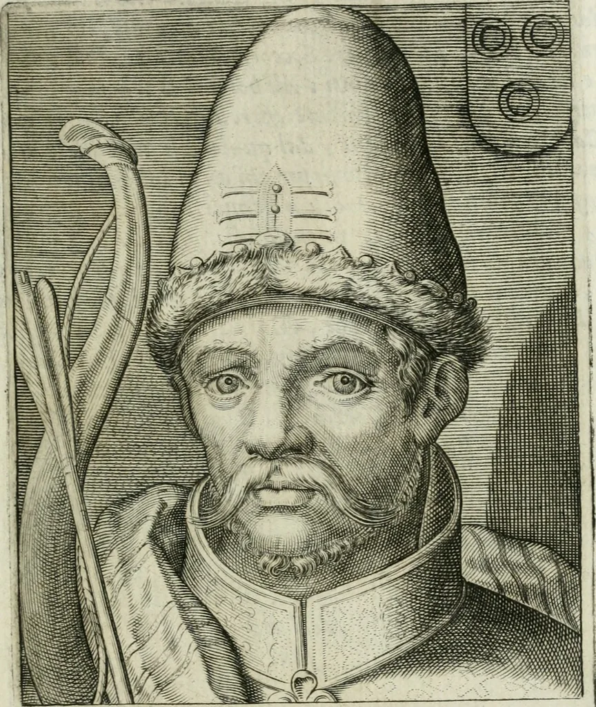 An illustration from Ritratti et elogii di capitani illustri, 1635, leaf 74