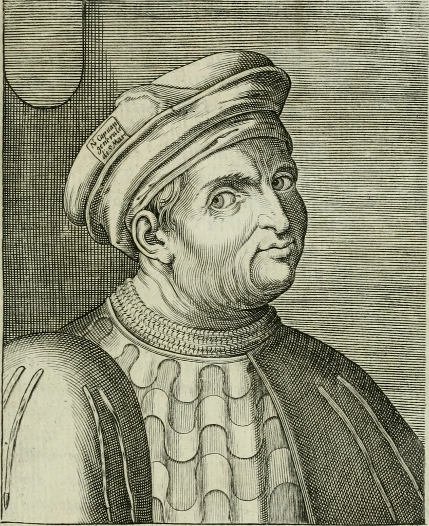 An illustration from Ritratti et elogii di capitani illustri, 1635, leaf 82