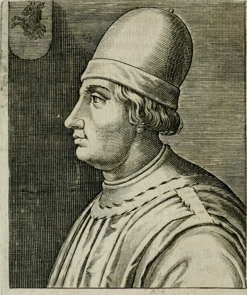 An illustration from Ritratti et elogii di capitani illustri, 1635, leaf 87