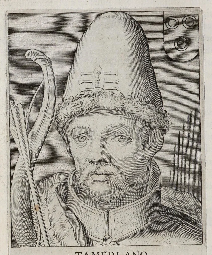An illustration from Ritratti et elogii di capitani illustri : che ne' secoli moderni hanno gloriosamente guerreggiato., 1647, leaf 80