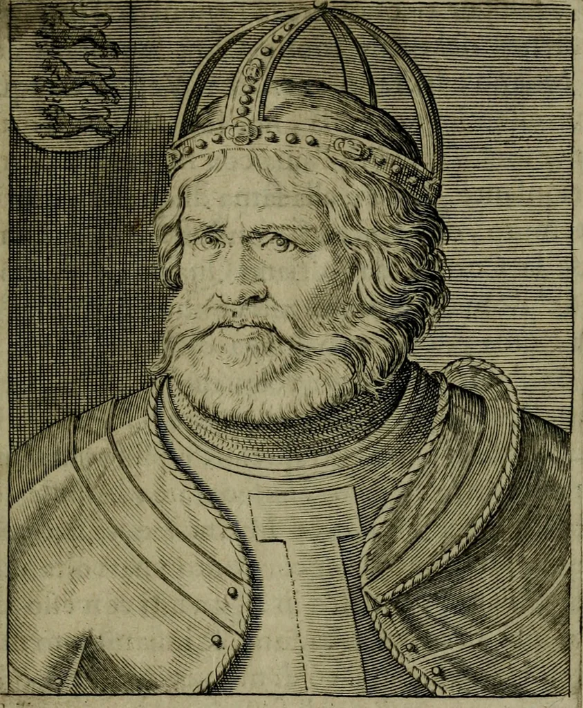 An illustration from Ritratti et elogij di capitani illustri : che ne' secoli moderni hanno gloriosamente guerreggiato, 1647, leaf 12