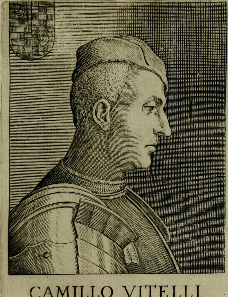 An illustration from Ritratti et elogij di capitani illustri : che ne' secoli moderni hanno gloriosamente guerreggiato, 1647, leaf 188