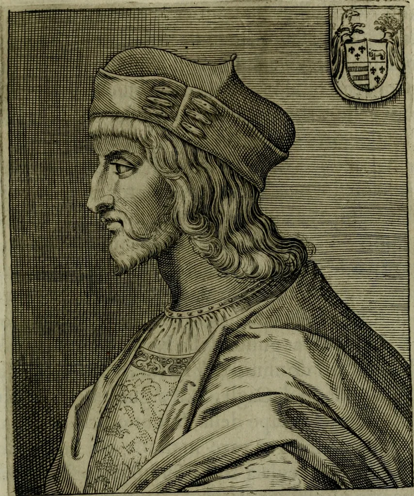An illustration from Ritratti et elogij di capitani illustri : che ne' secoli moderni hanno gloriosamente guerreggiato, 1647, leaf 198