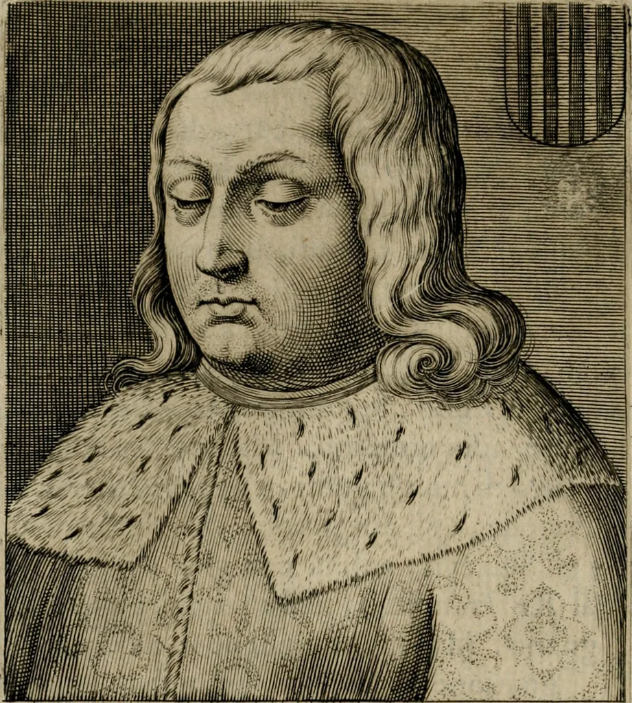 An illustration from Ritratti et elogij di capitani illustri : che ne' secoli moderni hanno gloriosamente guerreggiato, 1647, leaf 227