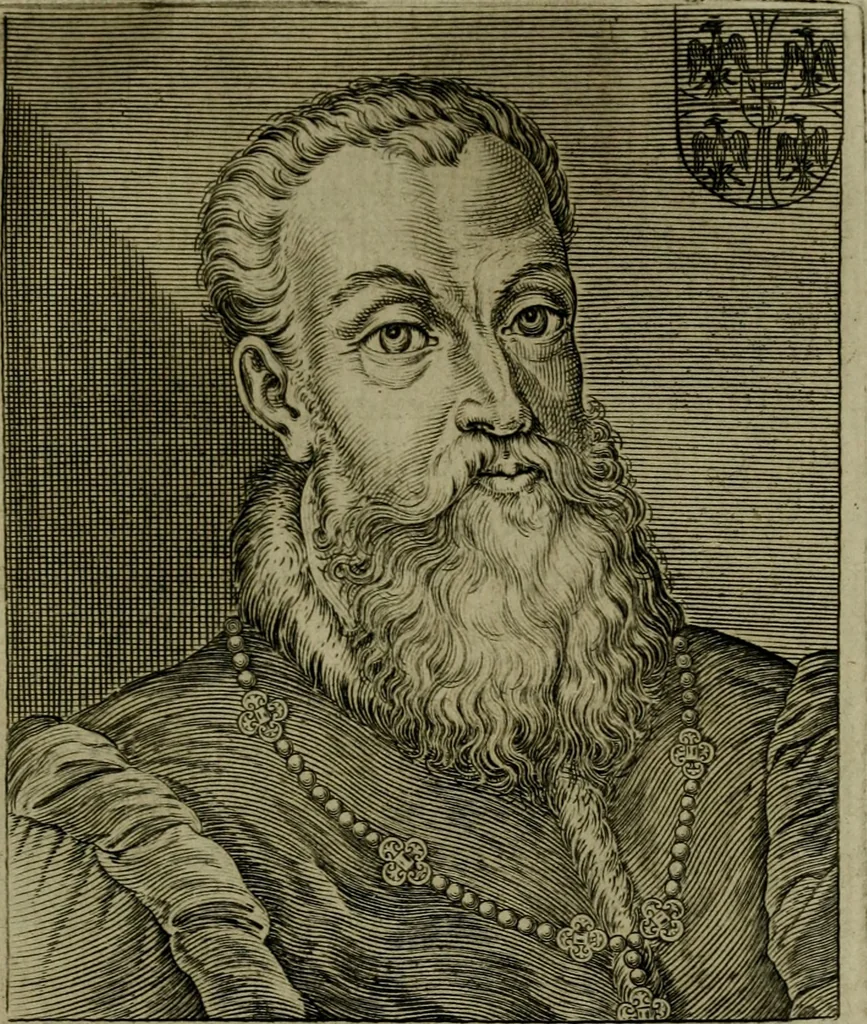 An illustration from Ritratti et elogij di capitani illustri : che ne' secoli moderni hanno gloriosamente guerreggiato, 1647, leaf 292