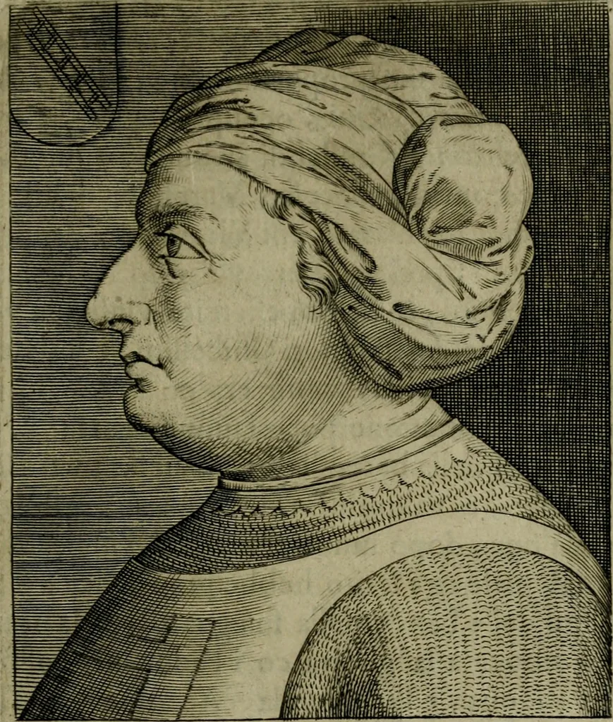An illustration from Ritratti et elogij di capitani illustri : che ne' secoli moderni hanno gloriosamente guerreggiato, 1647, leaf 44