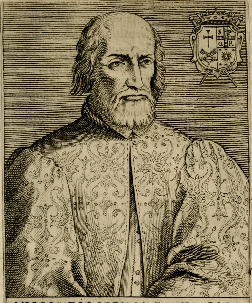 An illustration from Ritratti et elogij di capitani illustri : che ne' secoli moderni hanno gloriosamente guerreggiato, 1647, leaf 55