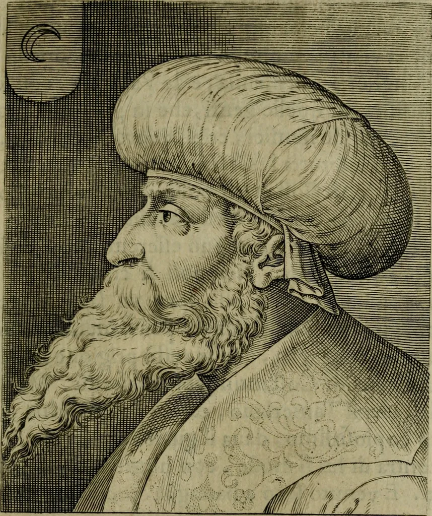 An illustration from Ritratti et elogij di capitani illustri : che ne' secoli moderni hanno gloriosamente guerreggiato, 1647, leaf 74
