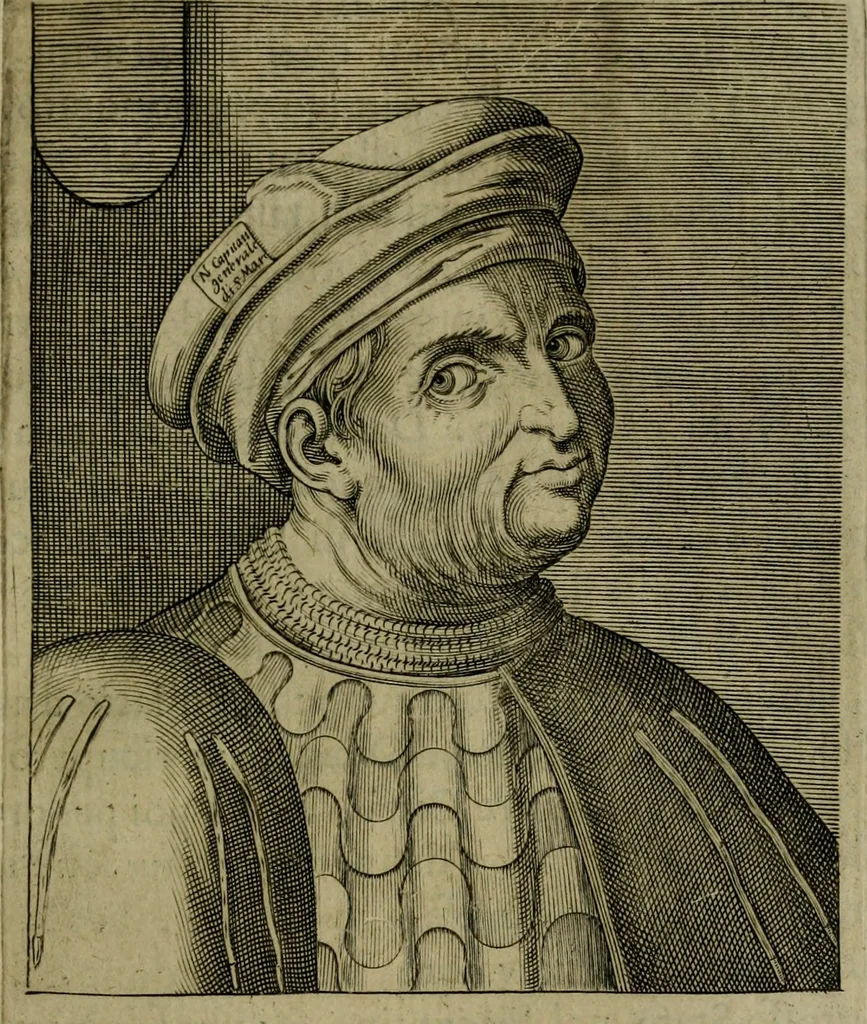 An illustration from Ritratti et elogij di capitani illustri : che ne' secoli moderni hanno gloriosamente guerreggiato, 1647, leaf 94