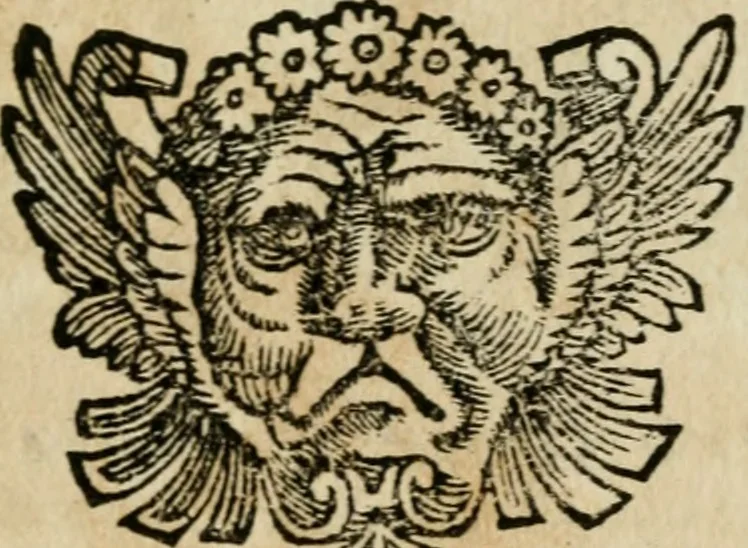 An illustration from Ritratto di Roma antica : nel qvale sono figvrati i principali tempij, theatri, anfiteatri, cerchi, naumachie, archi trionfali, curie, basiliche, colonne, ordine del trionfo, dignita militari, e ciuili, riti cerimonie, & altre cose notabili : aggiuntoui di nuouo le vite, & effigie de' primi rè di essa, e le grandezze dell'Imperio Romano, con l'esplicationi istoriche de' piu celebri antiquarij, 1654, leaf 162