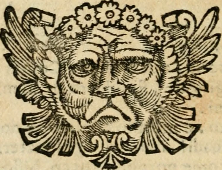 An illustration from Ritratto di Roma antica : nel qvale sono figvrati i principali tempij, theatri, anfiteatri, cerchi, naumachie, archi trionfali, curie, basiliche, colonne, ordine del trionfo, dignita militari, e ciuili, riti cerimonie, & altre cose notabili : aggiuntoui di nuouo le vite, & effigie de' primi rè di essa, e le grandezze dell'Imperio Romano, con l'esplicationi istoriche de' piu celebri antiquarij, 1654, leaf 209