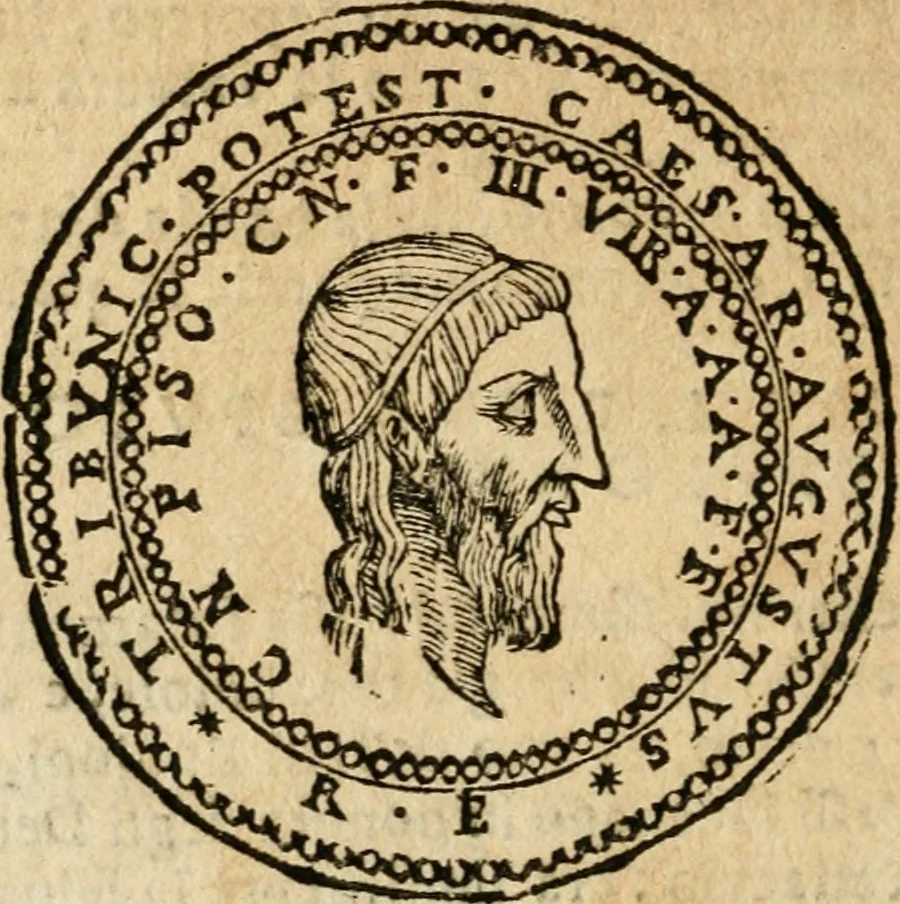 An illustration from Ritratto di Roma antica : nel qvale sono figvrati i principali tempij, theatri, anfiteatri, cerchi, naumachie, archi trionfali, curie, basiliche, colonne, ordine del trionfo, dignita militari, e ciuili, riti cerimonie, & altre cose notabili : aggiuntoui di nuouo le vite, & effigie de' primi rè di essa, e le grandezze dell'Imperio Romano, con l'esplicationi istoriche de' piu celebri antiquarij, 1654, leaf 239