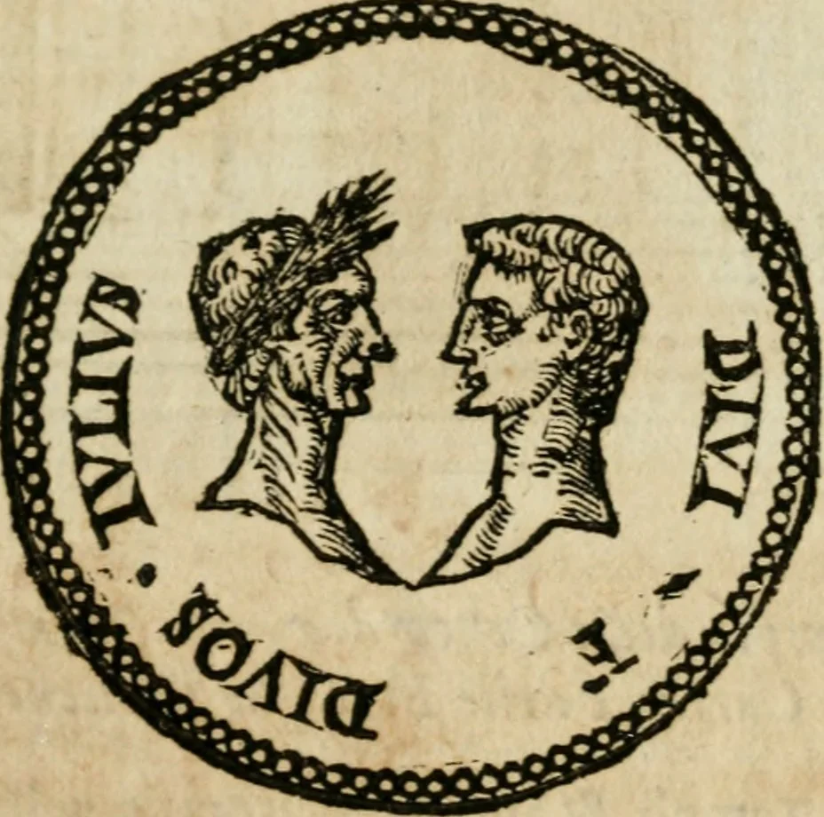 An illustration from Ritratto di Roma antica : nel qvale sono figvrati i principali tempij, theatri, anfiteatri, cerchi, naumachie, archi trionfali, curie, basiliche, colonne, ordine del trionfo, dignita militari, e ciuili, riti cerimonie, & altre cose notabili : aggiuntoui di nuouo le vite, & effigie de' primi rè di essa, e le grandezze dell'Imperio Romano, con l'esplicationi istoriche de' piu celebri antiquarij, 1654, leaf 262