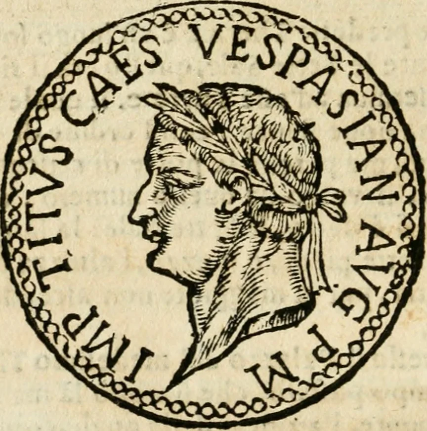 An illustration from Ritratto di Roma antica : nel qvale sono figvrati i principali tempij, theatri, anfiteatri, cerchi, naumachie, archi trionfali, curie, basiliche, colonne, ordine del trionfo, dignita militari, e ciuili, riti cerimonie, & altre cose notabili : aggiuntoui di nuouo le vite, & effigie de' primi rè di essa, e le grandezze dell'Imperio Romano, con l'esplicationi istoriche de' piu celebri antiquarij, 1654, leaf 319