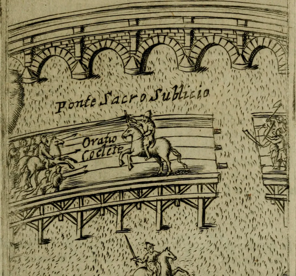 An illustration from Ritratto di Roma moderna, 1638, leaf 114