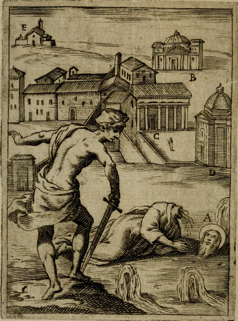 An illustration from Ritratto di Roma moderna, 1638, leaf 149