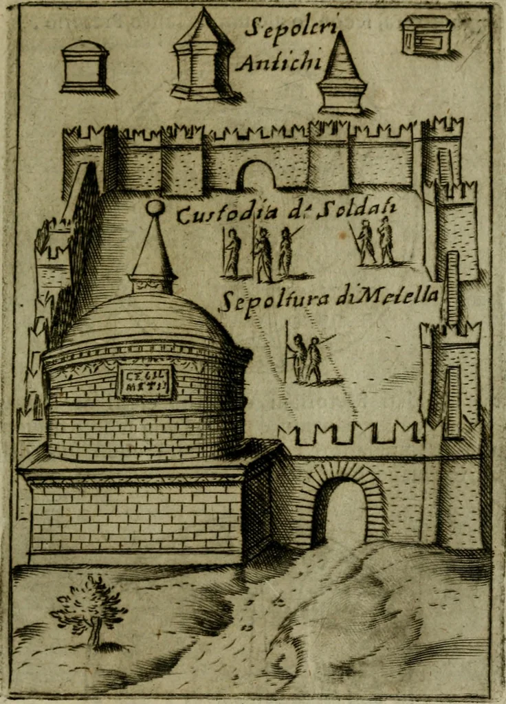 An illustration from Ritratto di Roma moderna, 1638, leaf 152