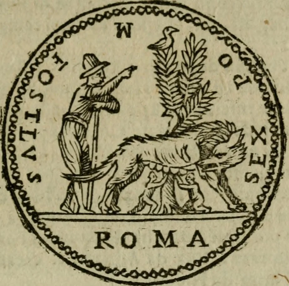 An illustration from Ritratto di Roma moderna, 1638, leaf 182