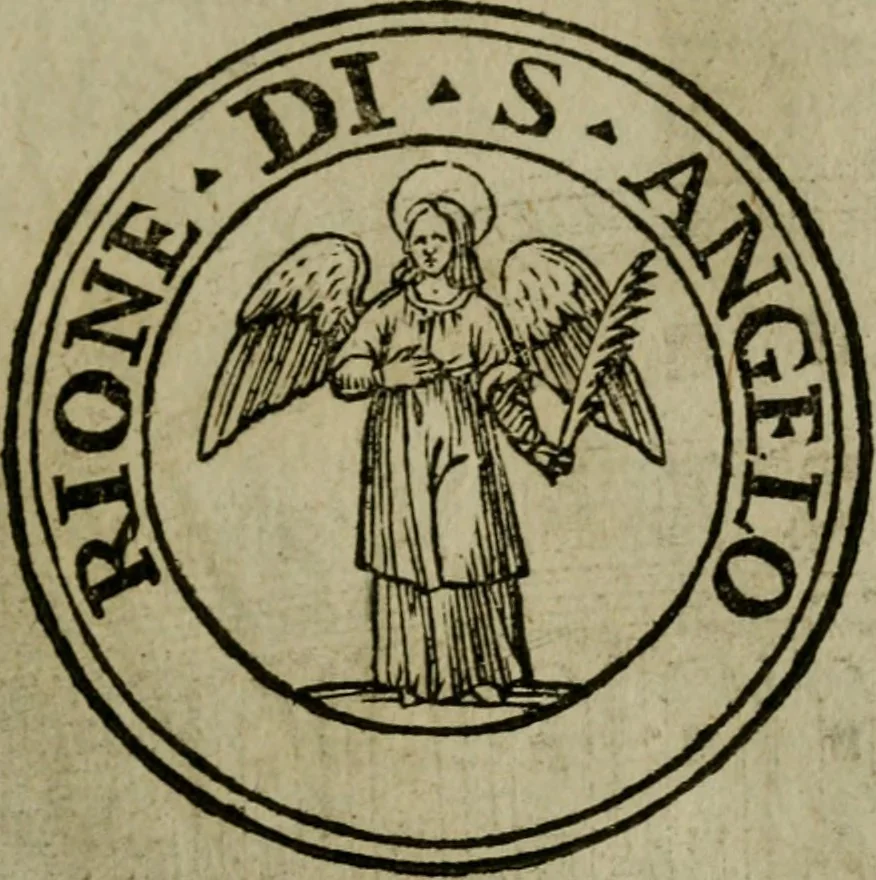 An illustration from Ritratto di Roma moderna, 1638, leaf 196