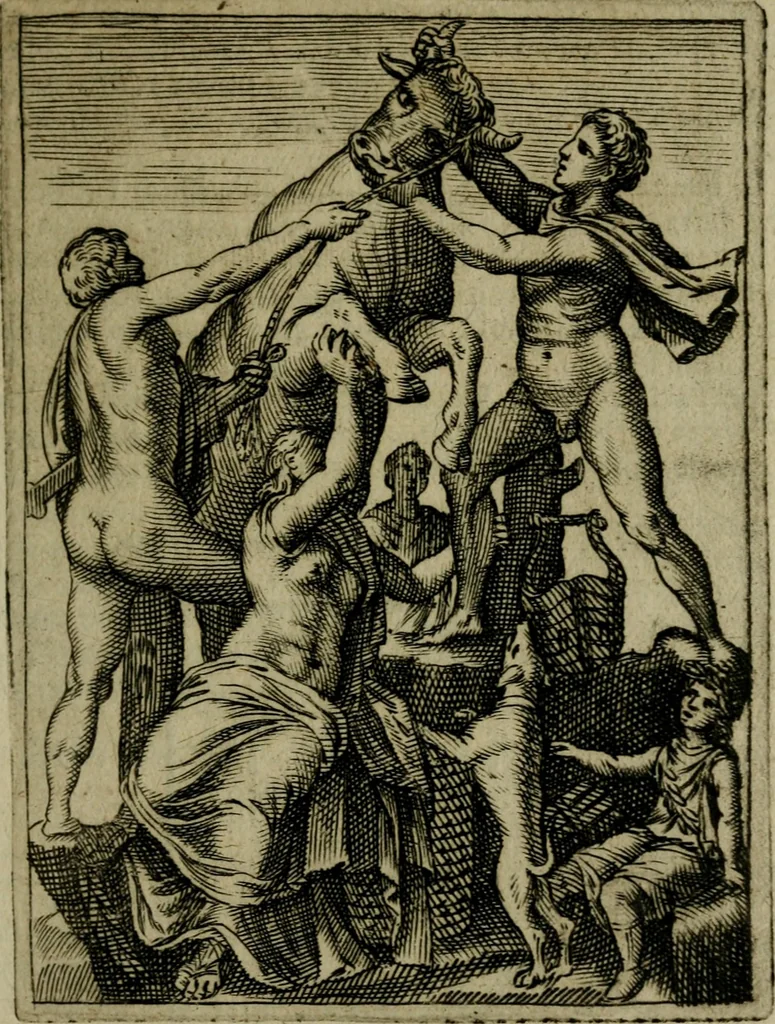 An illustration from Ritratto di Roma moderna, 1638, leaf 234