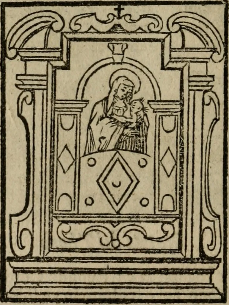 An illustration from Ritratto di Roma moderna, 1638, leaf 235