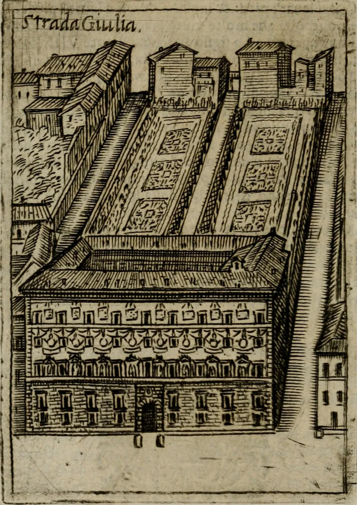 An illustration from Ritratto di Roma moderna, 1638, leaf 239